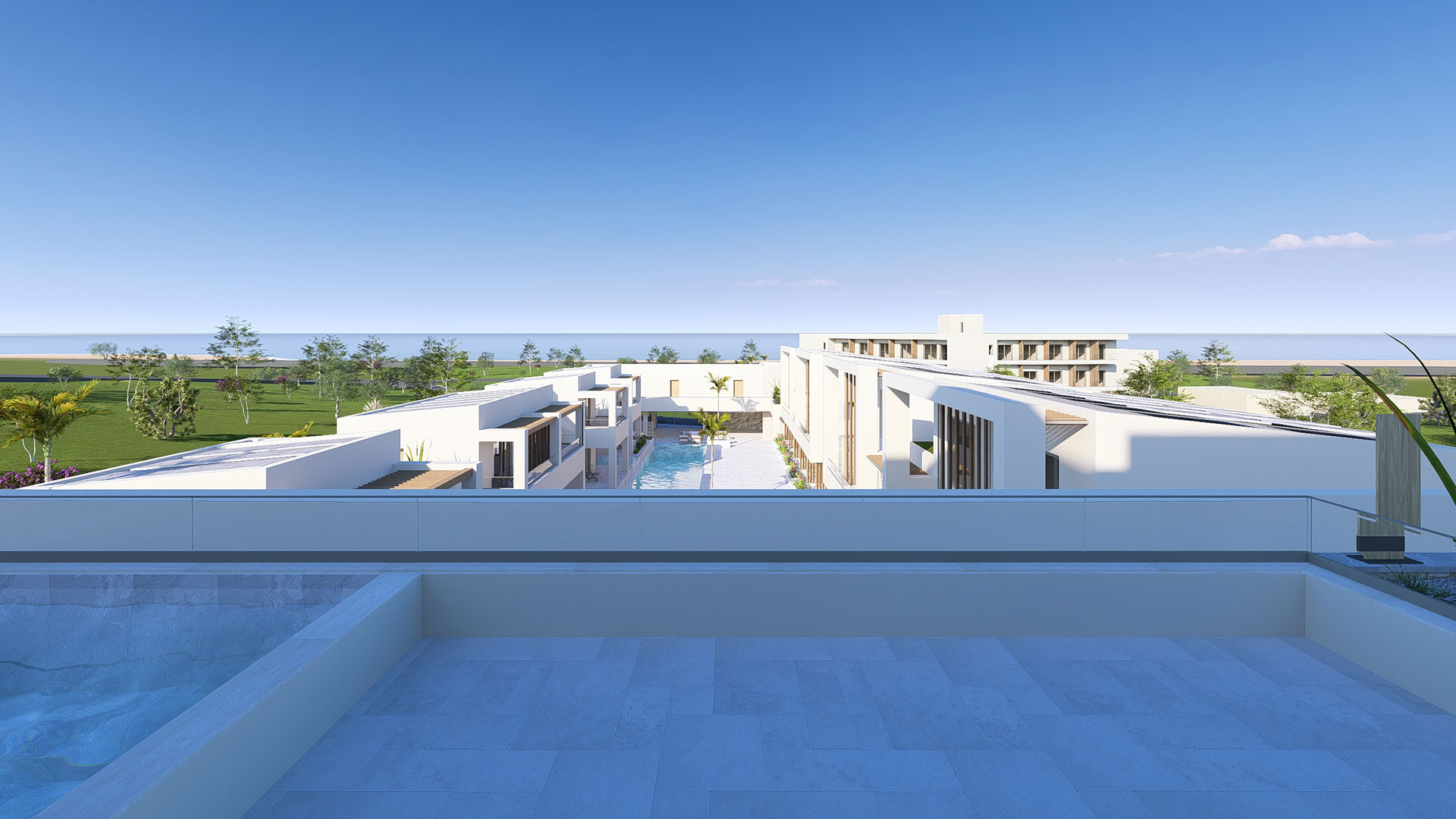 Executive Suite with Private Pool and Sea View