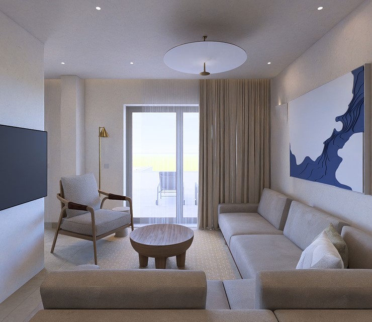 Executive Suite mit privatem Pool und Meerblick