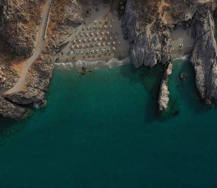 Explore Klisidi beach, a hidden miniature paradise 