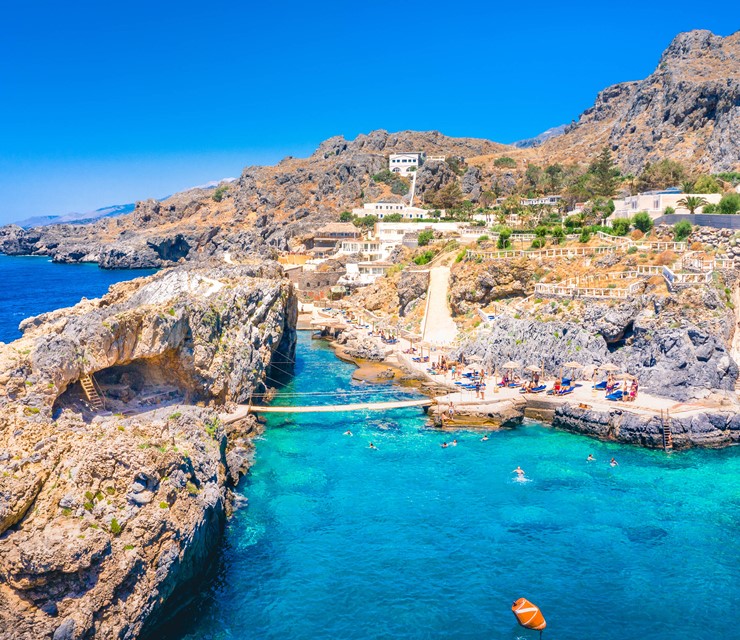 Tauchen im Paradies am Kalypso Strand auf Kreta
