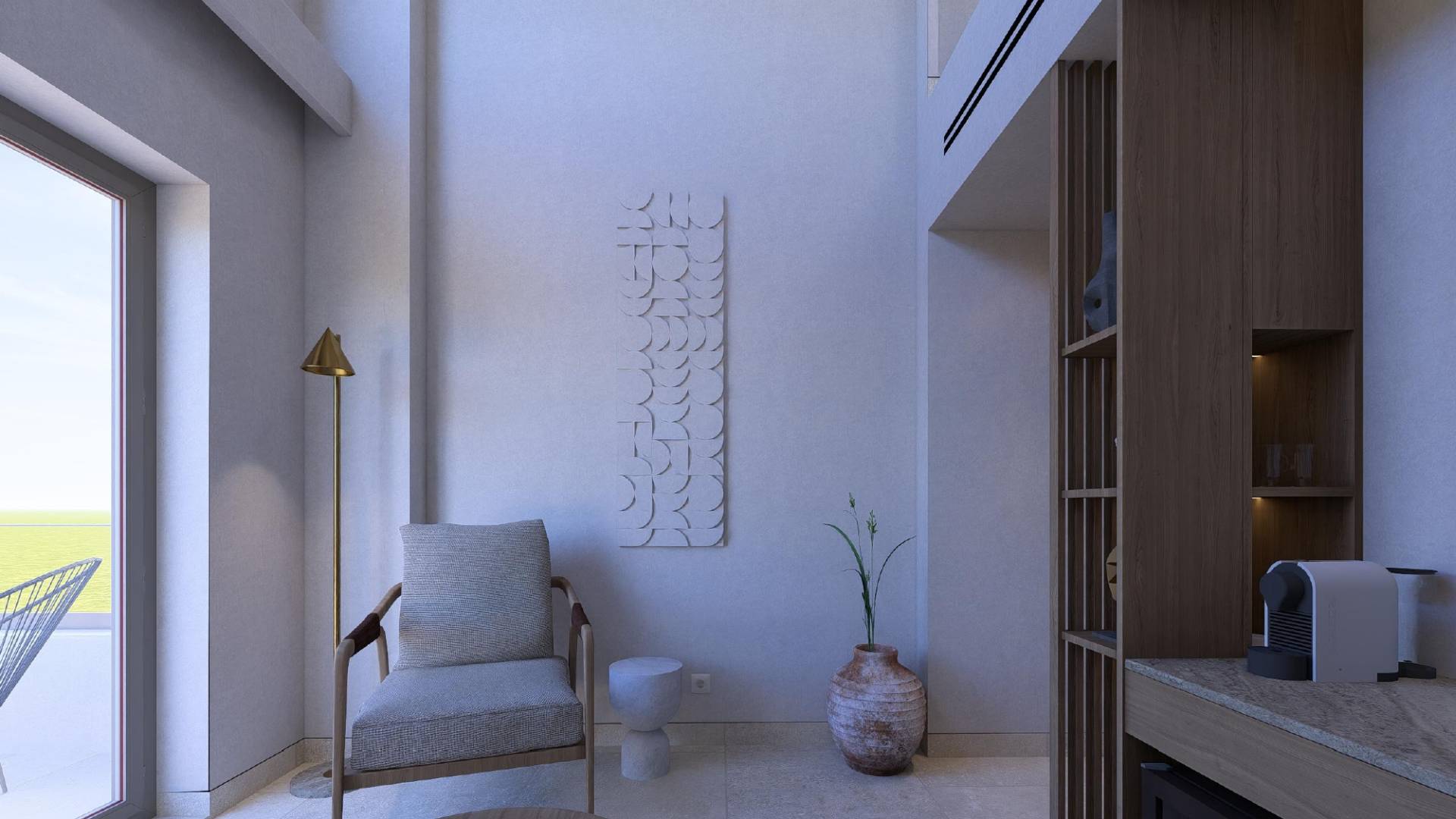 <strong>FEATURES OF PENTHOUSE MAISONETTE WITH PRIVATE POOL & SEA VIEW </strong>