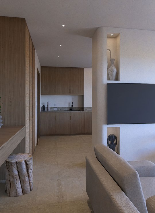 Executive Suite mit privatem Pool und Meerblick