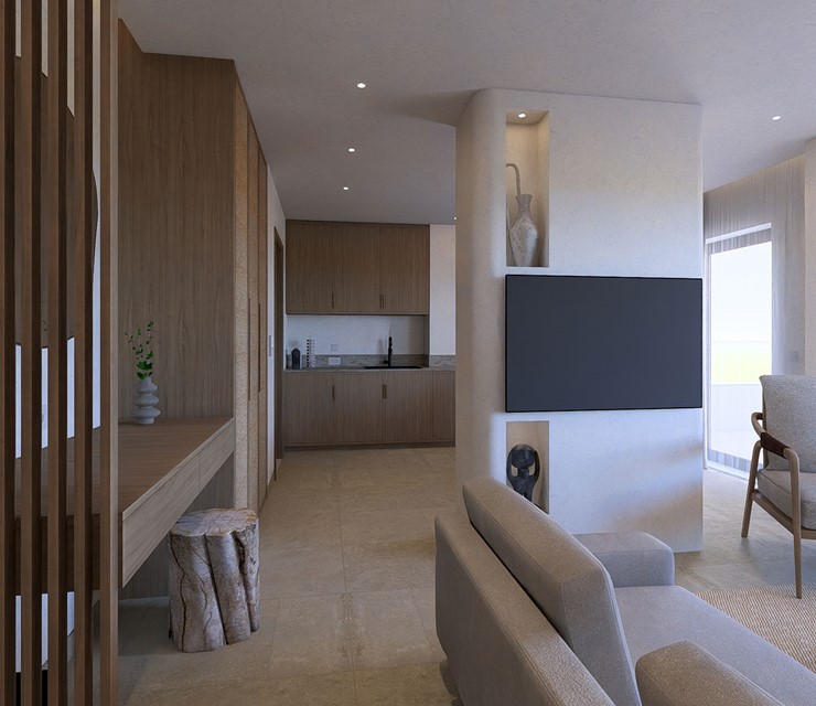 Executive Suite mit privatem Pool und Meerblick