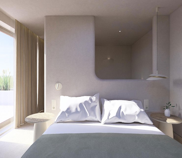 Penthouse Maisonette mit privatem Pool und Meerblick