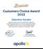 Customers Choice Award 2022
