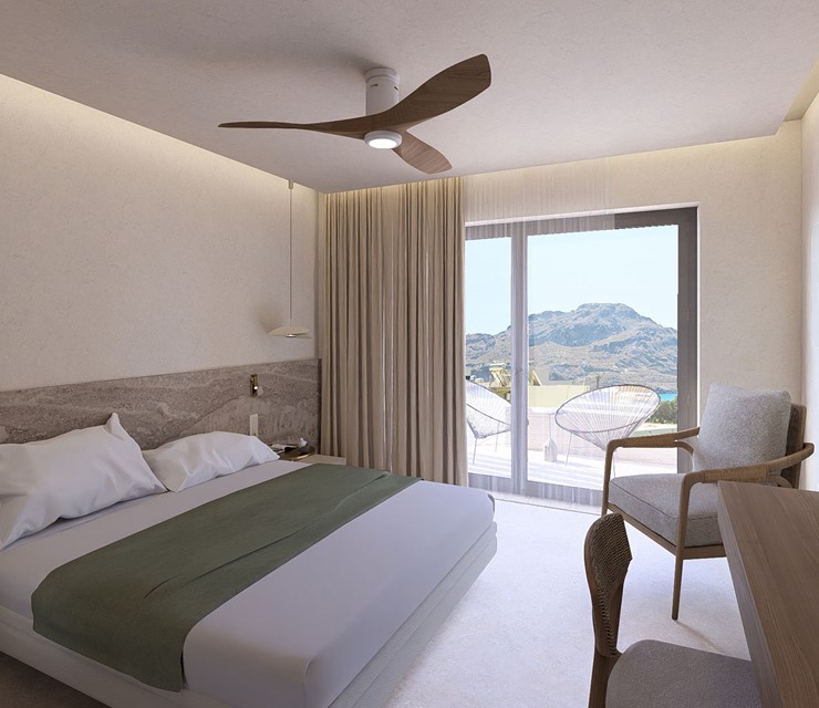 Deluxe Zimmer mit seitlichem Meerblick