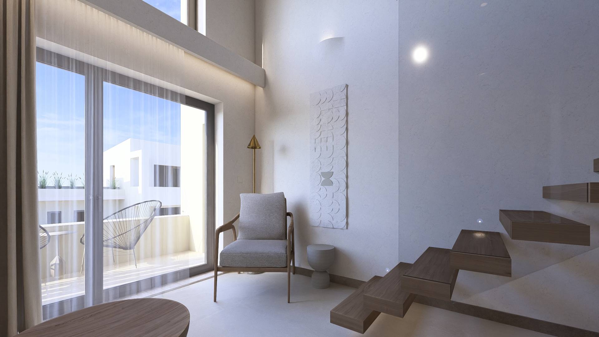 Elegance Maisonette with Pool View