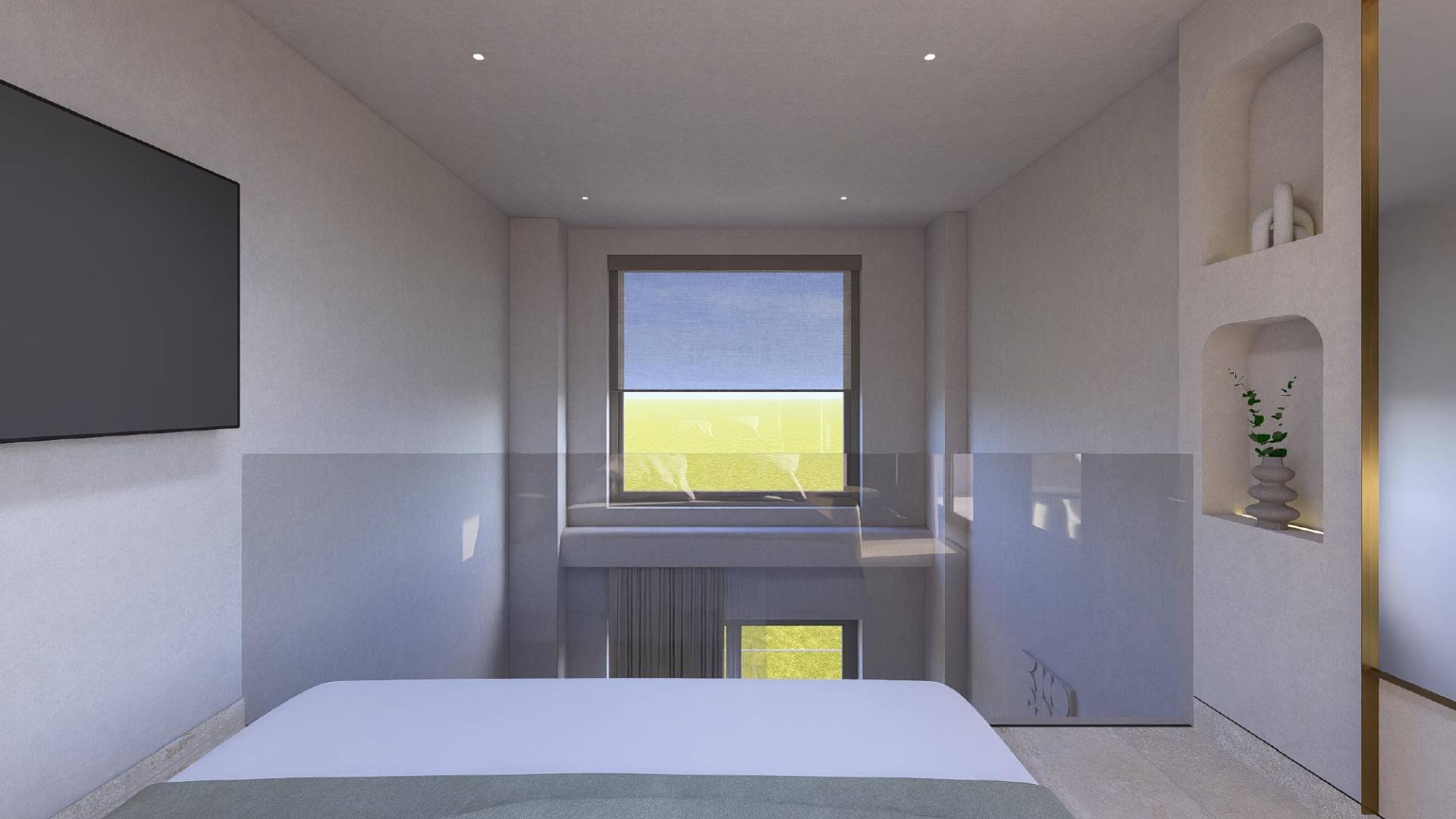 Penthouse Maisonette with Private Pool and Sea View